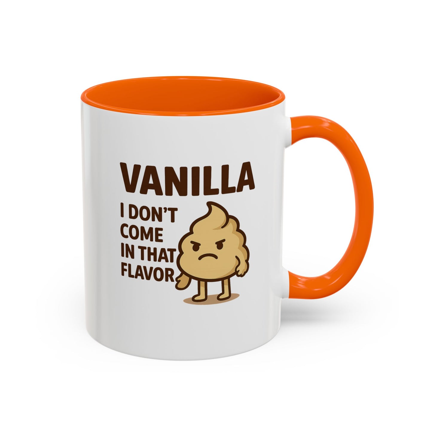 Vanilla Humor Coffee Mug for Fun Lovers, Cute Gift for Friends, Quirky Kitchen Decor, Funny Mug for Coffee, Tea, Birthday Gift