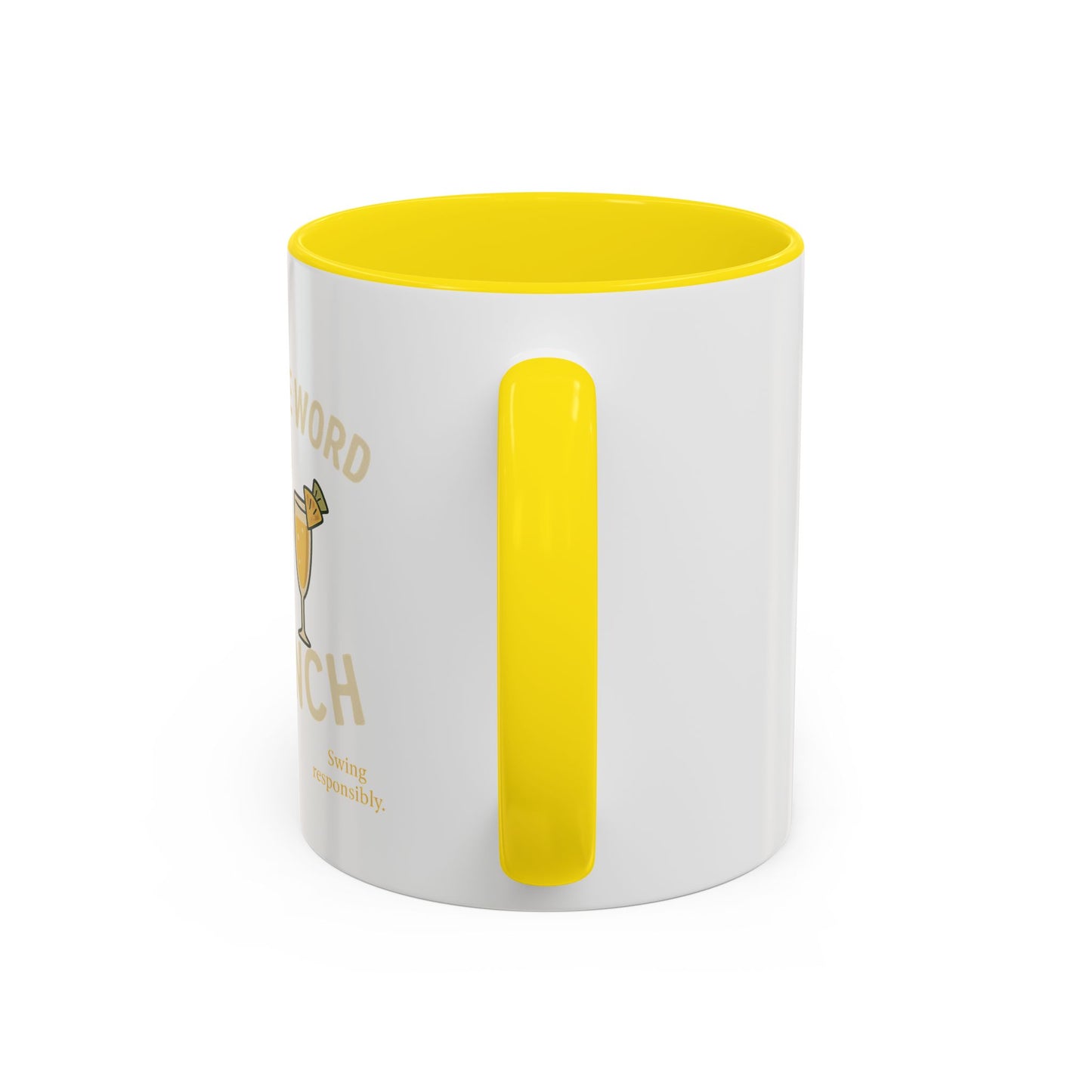 Brunch-Themed Coffee Mug, My Safe Word is Brunch, Fun Gift for Foodies, Stylish Kitchen Decor, Unique Coffee Lover's Gift