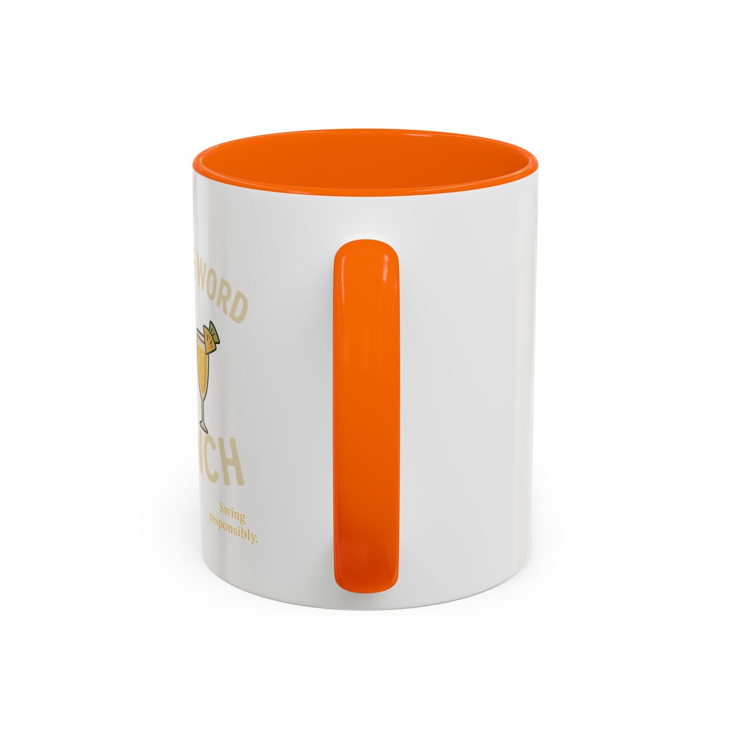 Brunch-Themed Coffee Mug, My Safe Word is Brunch, Fun Gift for Foodies, Stylish Kitchen Decor, Unique Coffee Lover's Gift