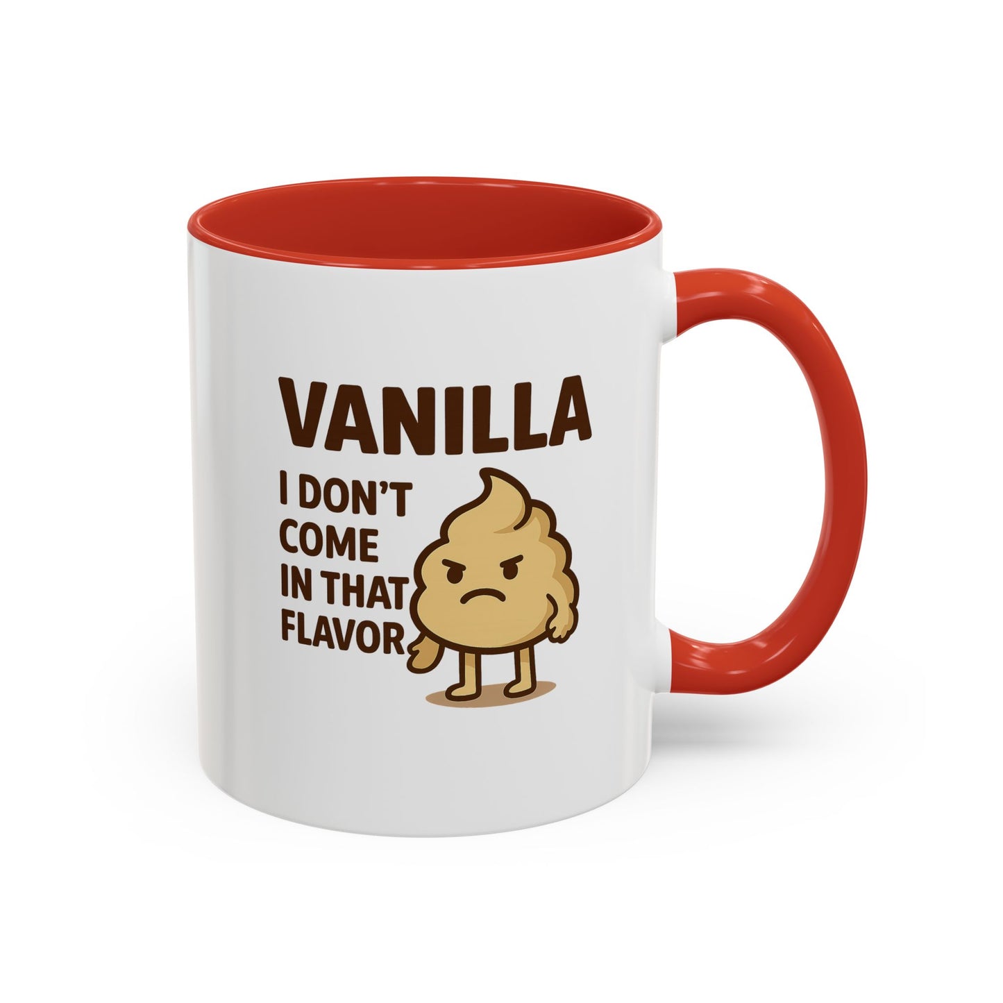Vanilla Humor Coffee Mug for Fun Lovers, Cute Gift for Friends, Quirky Kitchen Decor, Funny Mug for Coffee, Tea, Birthday Gift