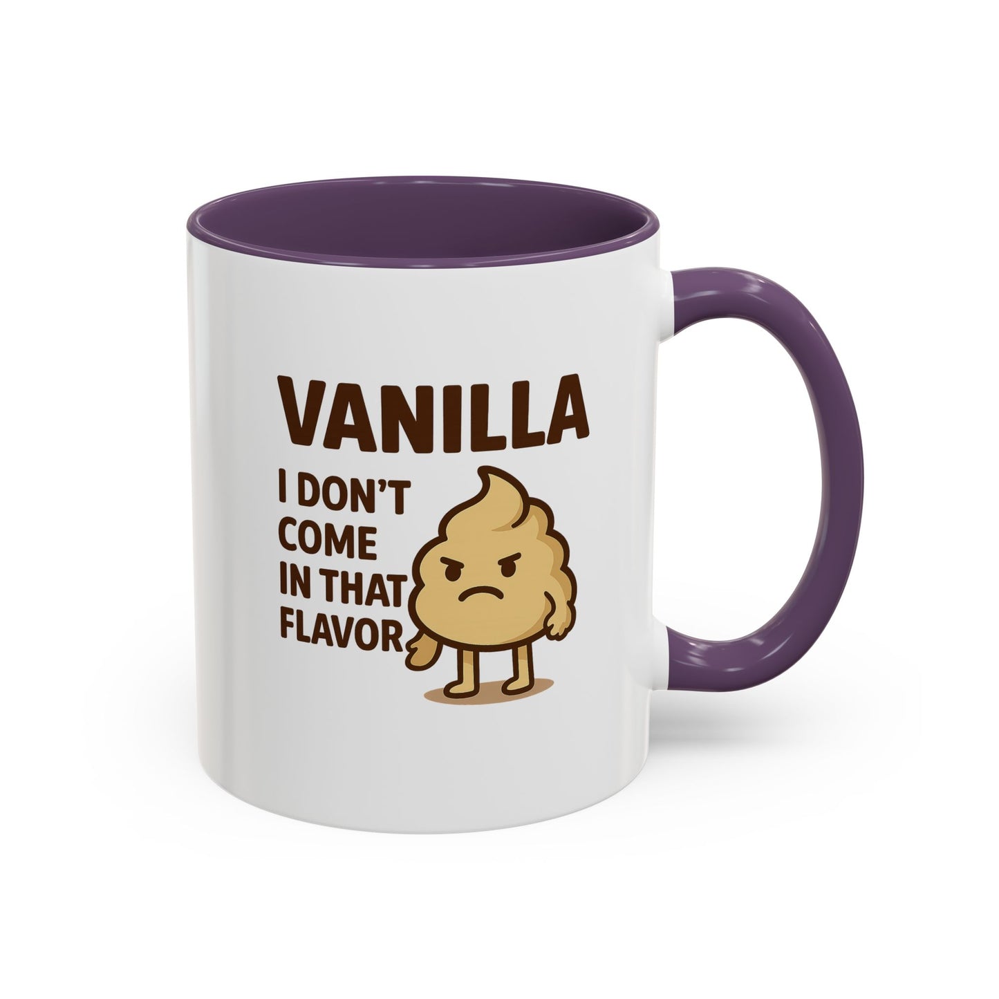Vanilla Humor Coffee Mug for Fun Lovers, Cute Gift for Friends, Quirky Kitchen Decor, Funny Mug for Coffee, Tea, Birthday Gift
