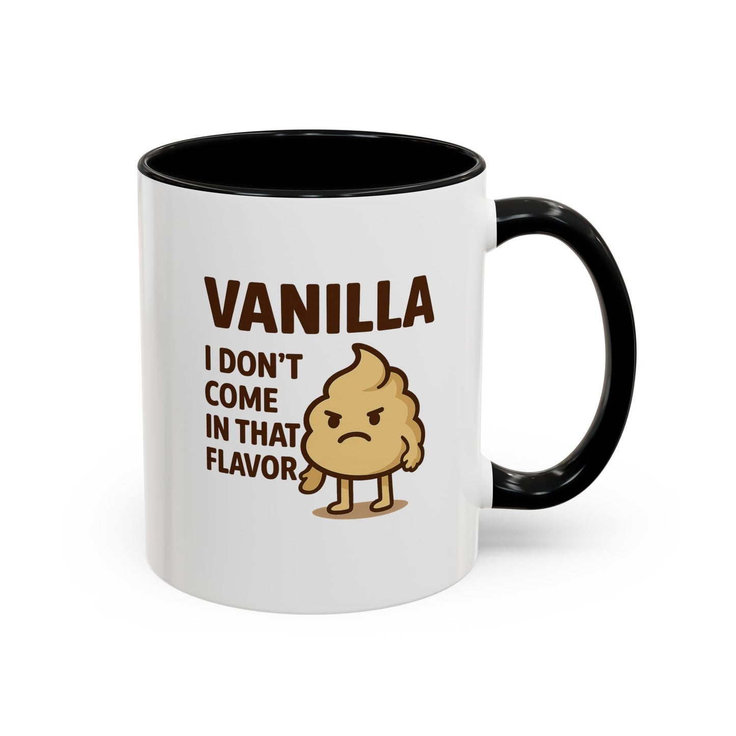 Vanilla Humor Coffee Mug for Fun Lovers, Cute Gift for Friends, Quirky Kitchen Decor, Funny Mug for Coffee, Tea, Birthday Gift