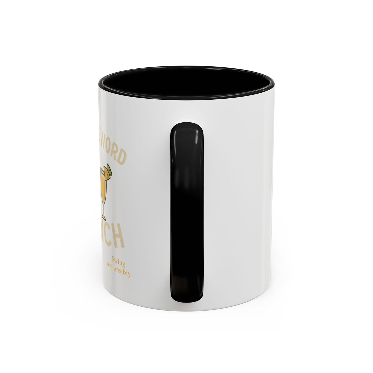 Brunch-Themed Coffee Mug, My Safe Word is Brunch, Fun Gift for Foodies, Stylish Kitchen Decor, Unique Coffee Lover's Gift