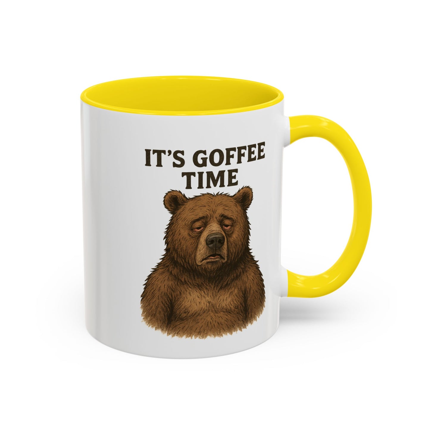 Funny Bear Coffee Mug - Perfect for Coffee Lovers, Gift for Friends, Funny Gift, Cute Kitchen Decor, Animal Lover Mug