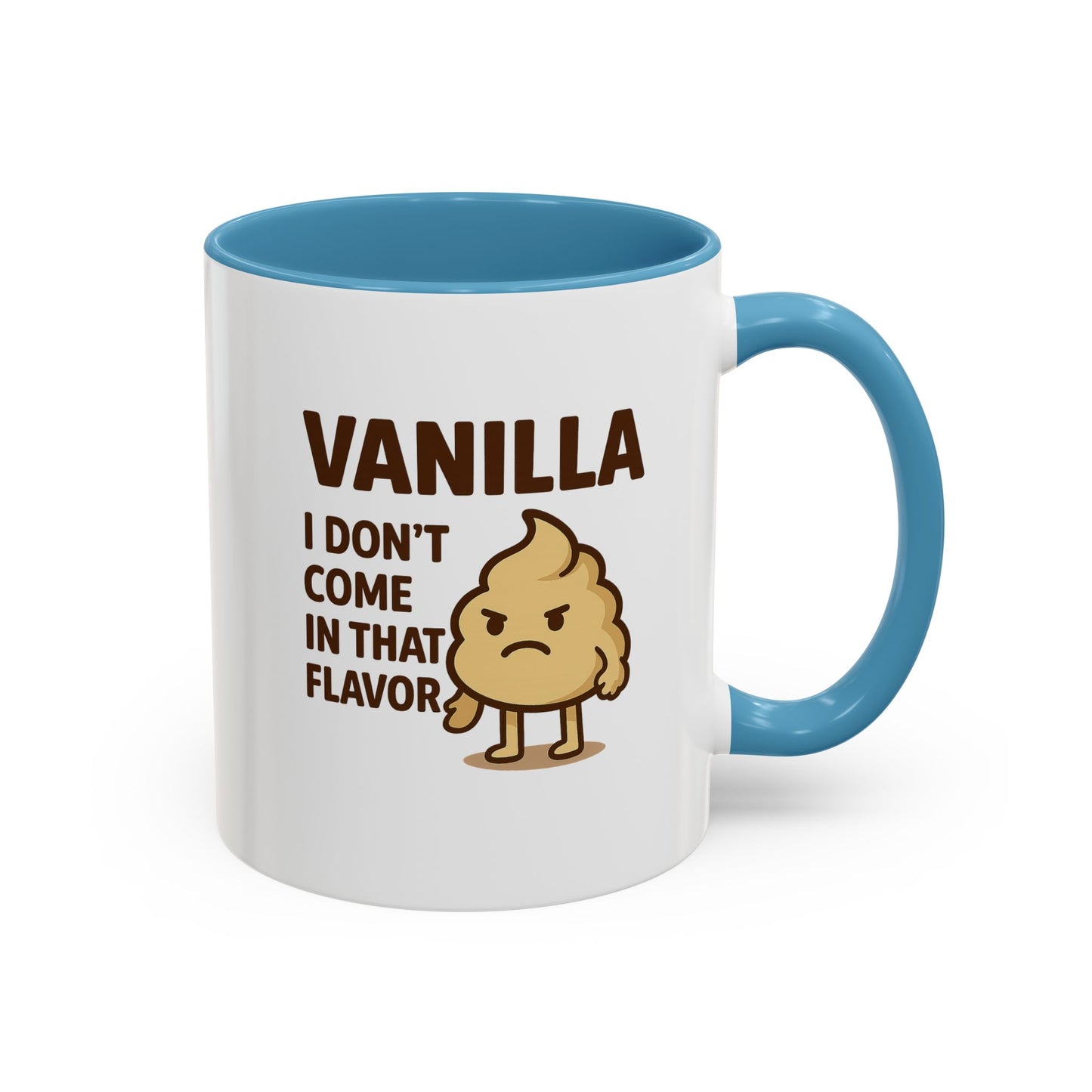 Vanilla Humor Coffee Mug for Fun Lovers, Cute Gift for Friends, Quirky Kitchen Decor, Funny Mug for Coffee, Tea, Birthday Gift