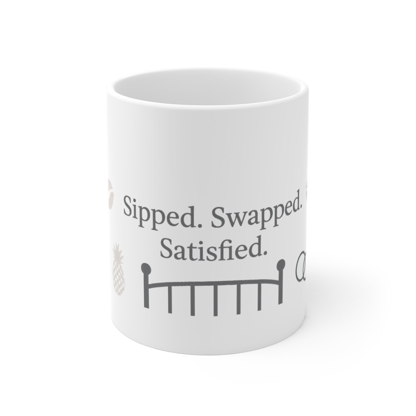 Sip & Reflect morning after mug.