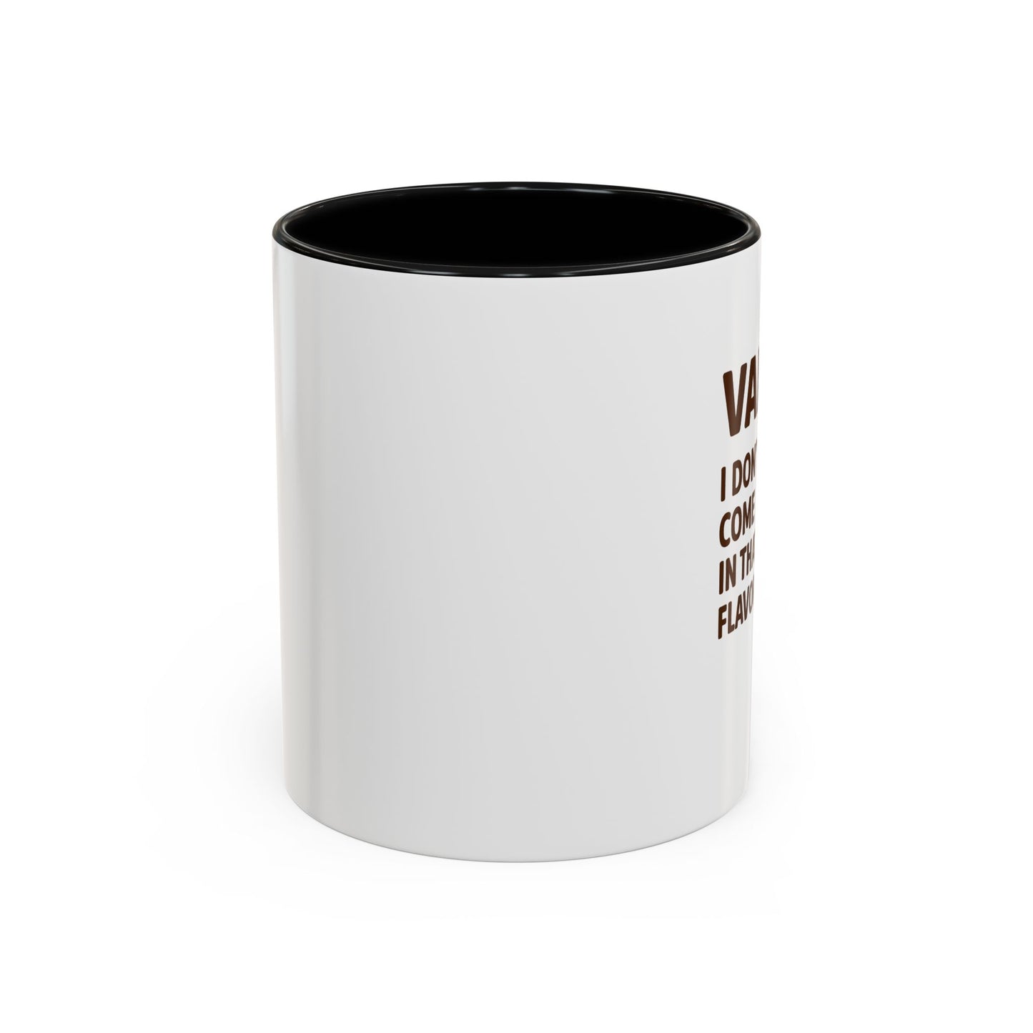 Vanilla Humor Coffee Mug for Fun Lovers, Cute Gift for Friends, Quirky Kitchen Decor, Funny Mug for Coffee, Tea, Birthday Gift