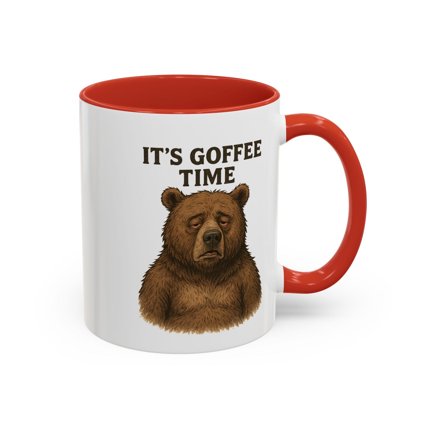Funny Bear Coffee Mug - Perfect for Coffee Lovers, Gift for Friends, Funny Gift, Cute Kitchen Decor, Animal Lover Mug