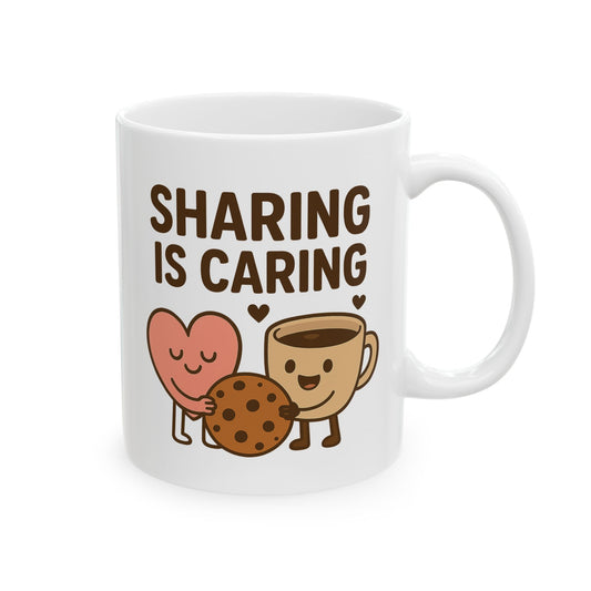 Cute Coffee Mug with Heartwarming Design | Perfect Gift for Coffee Lovers, Birthday, Valentine's Day, Home Decor, Office Use
