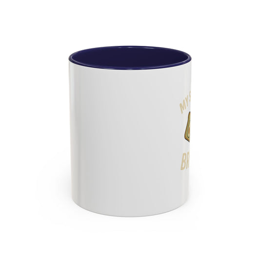 Brunch-Themed Coffee Mug, My Safe Word is Brunch, Fun Gift for Foodies, Stylish Kitchen Decor, Unique Coffee Lover's Gift