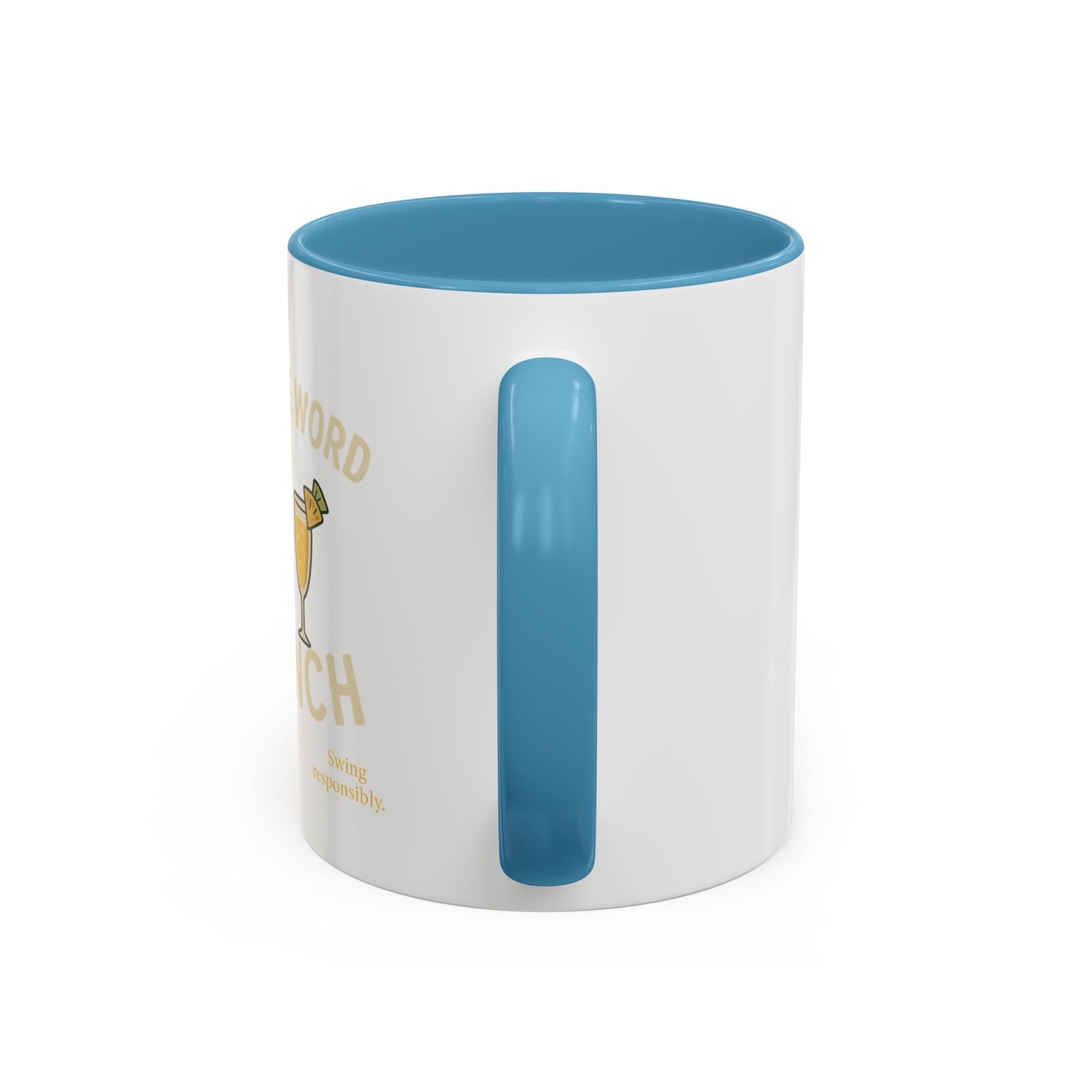 Brunch-Themed Coffee Mug, My Safe Word is Brunch, Fun Gift for Foodies, Stylish Kitchen Decor, Unique Coffee Lover's Gift