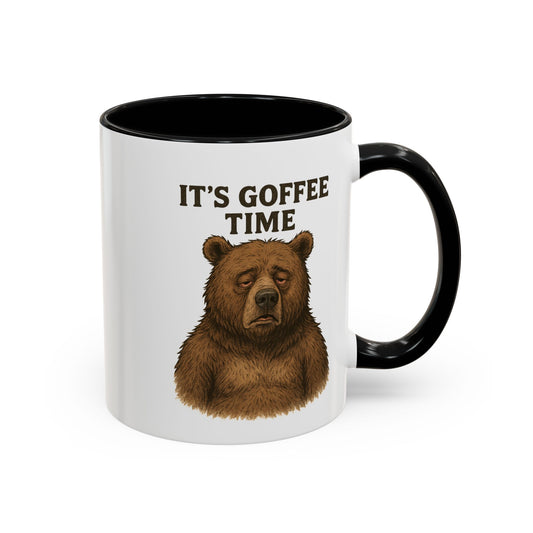 Funny Bear Coffee Mug - Perfect for Coffee Lovers, Gift for Friends, Funny Gift, Cute Kitchen Decor, Animal Lover Mug